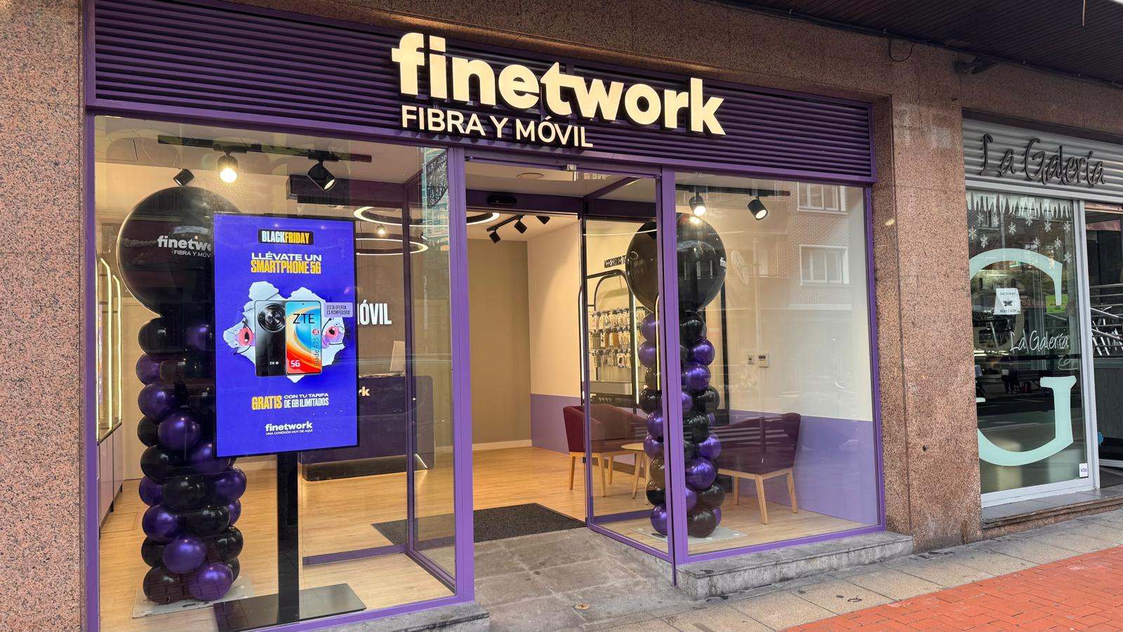 Fachada tienda Finetwork Sestao